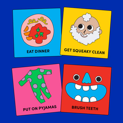 Build a bedtime routine. (With our step-by-step printable!)