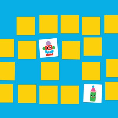 A printable memory game that'll test tiny noggins.