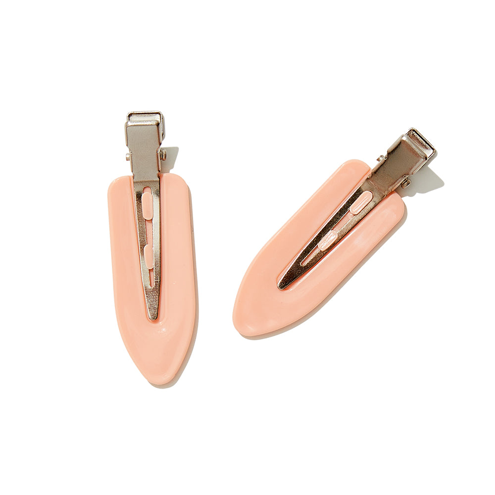 Peach Hair Clips Gift Go-To Skincare   